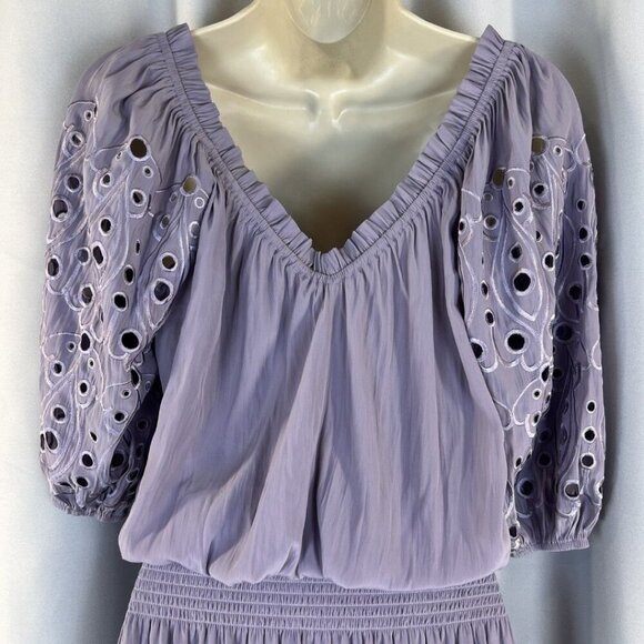 NWT Ramy Brook Yao Mini Dress in Lavendar $495 - Picture 7 of 13